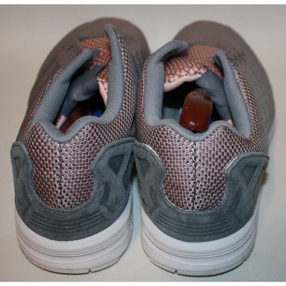 ADIDAS Pink Gray Sneakers Shoes ZX Flux Torsion US 9.5 LN